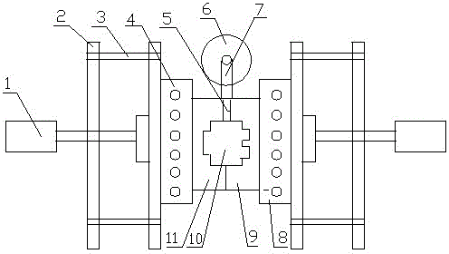 Epoxy resin pressure gel forming machine