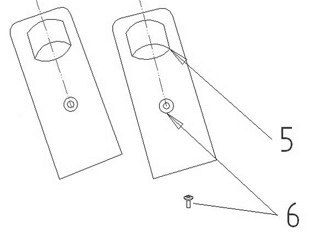 Circular forming knife rest type milling assembly