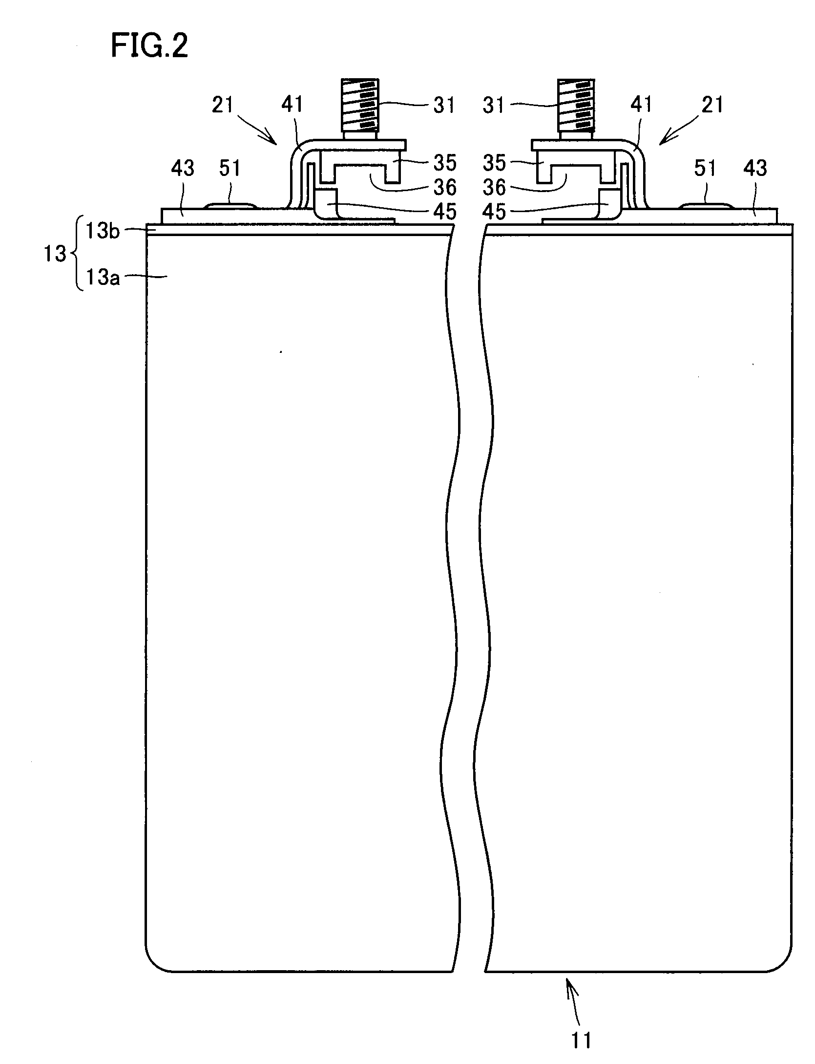 Electrode structure and battery device manufacturing method