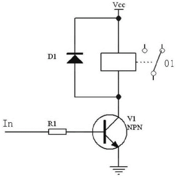 Direct-current electromagnetic relay drive circuit and drive method therefor