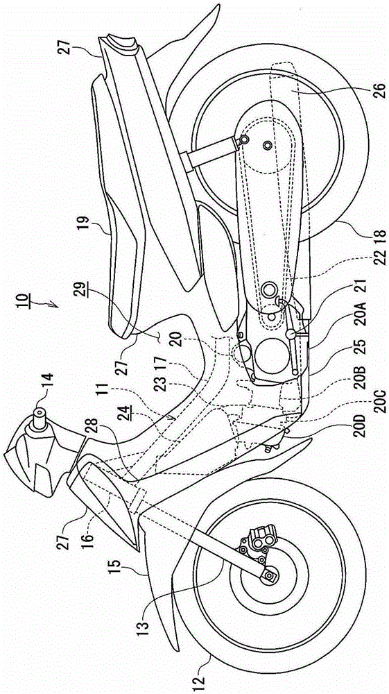 Air Purifier System for Underframe Motorcycles