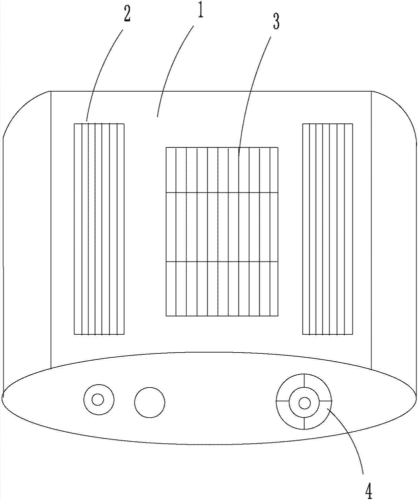 Solar vehicular air purifier