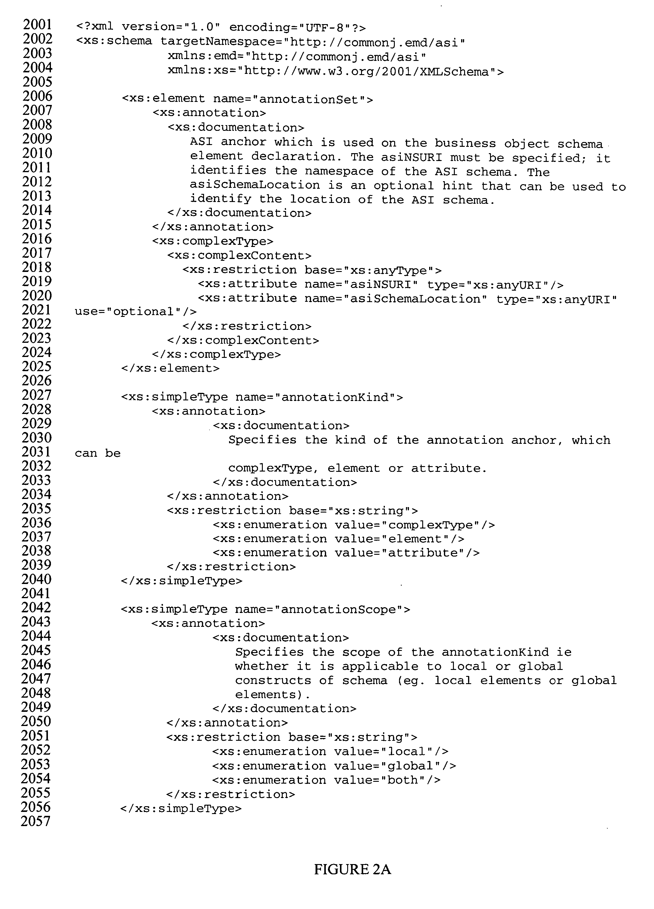 Dynamic editing support and validation of application specific information on business objects