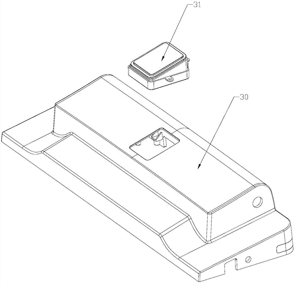 Induction type cover overturning mechanism for closestool cover plate and control method of induction type cover overturning mechanism