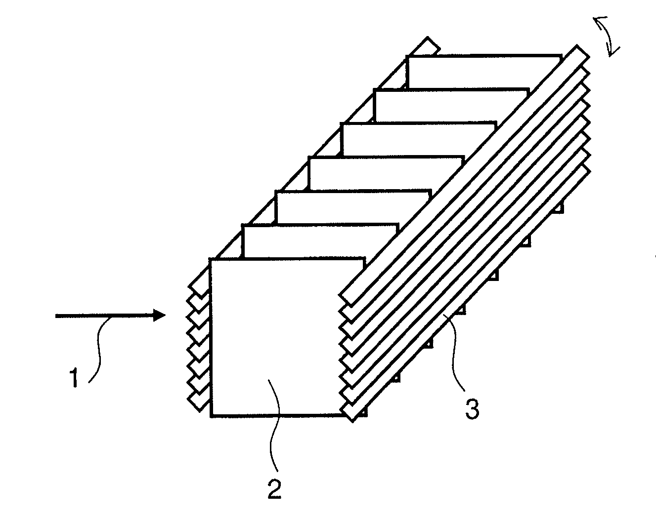 Amine containing fibrous structure for adsorption of co2 from atmospheric air