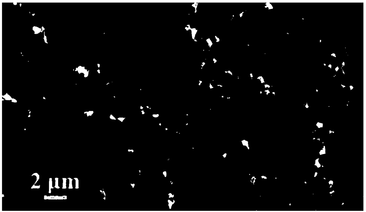 Metal-doped calcium zirconate material, and preparation method and use thereof