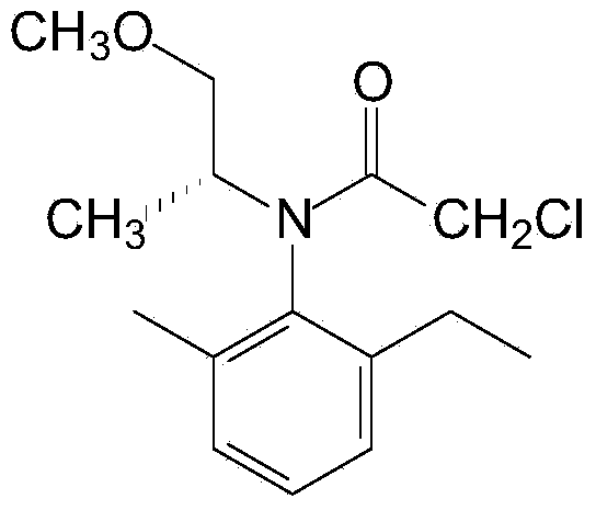 Composite herbicide containing s-metolachlor and chlorimuron-ethyl