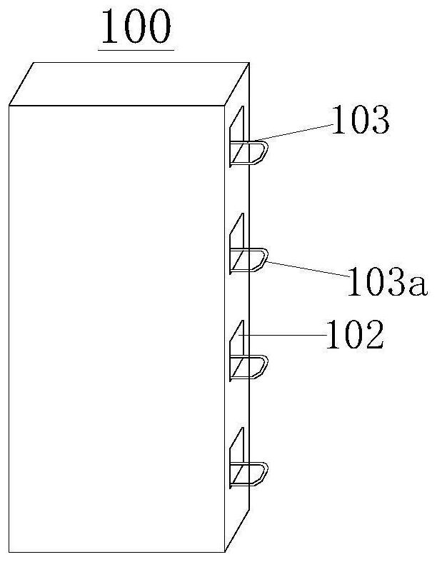 Prefabricated concrete member, prefabricated concrete assembly and splicing method thereof