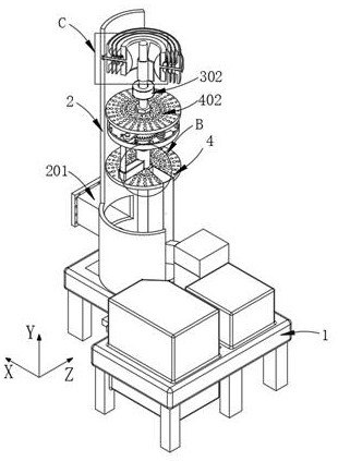 Waste acid and sludge recycling cooperative treatment system