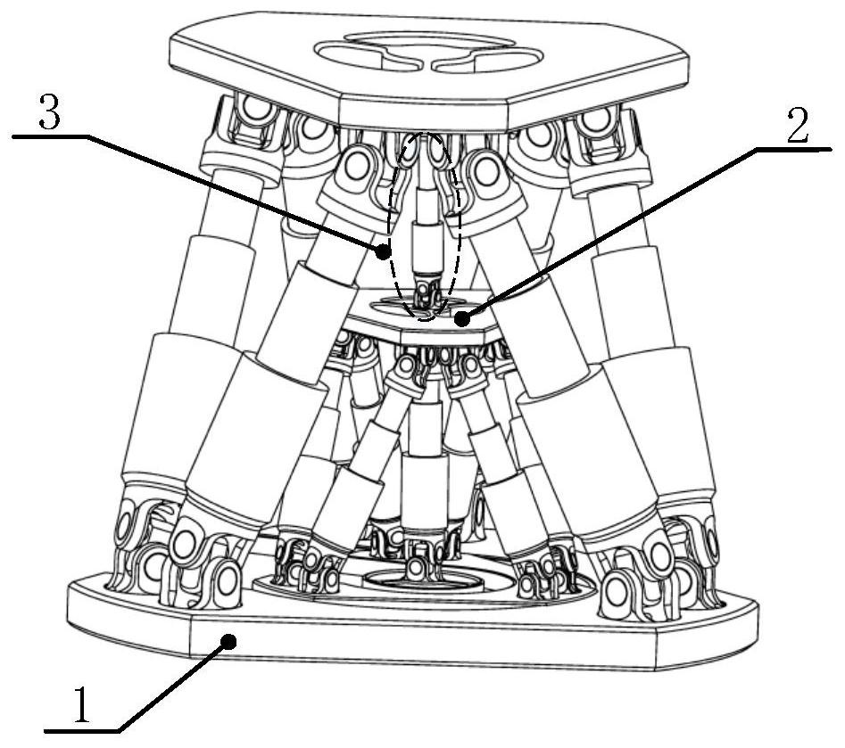 Device and method for precisely measuring the position and orientation of a six-degree-of-freedom parallel mechanism dynamic platform