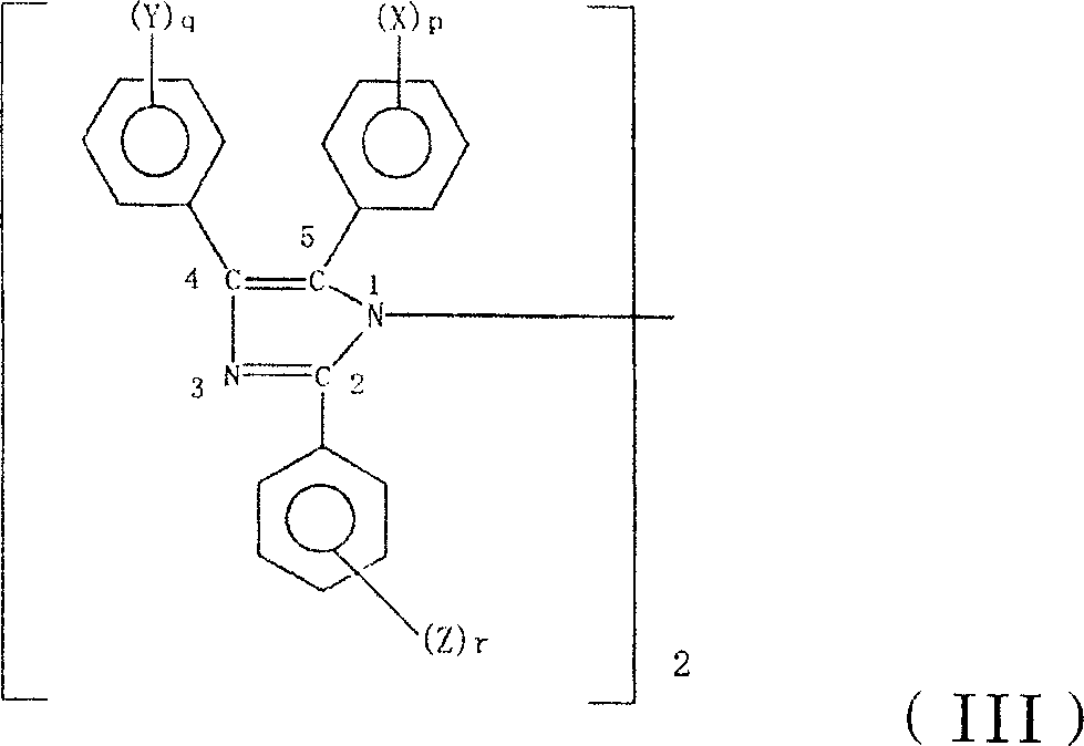 Laminated board comprising photopolymer