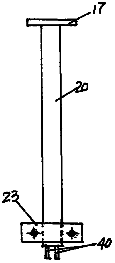 A formwork support for cast-in-place concrete slabs