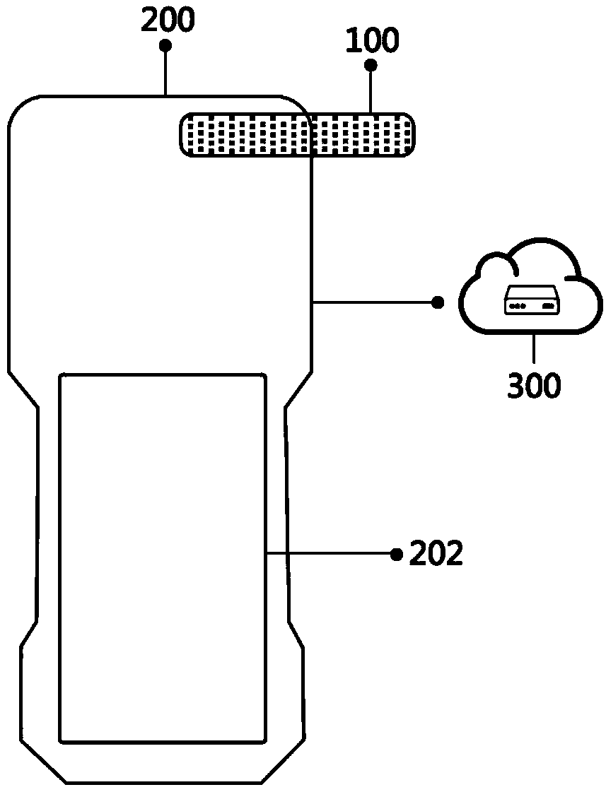 Detection system for rapidly inspecting drug taking