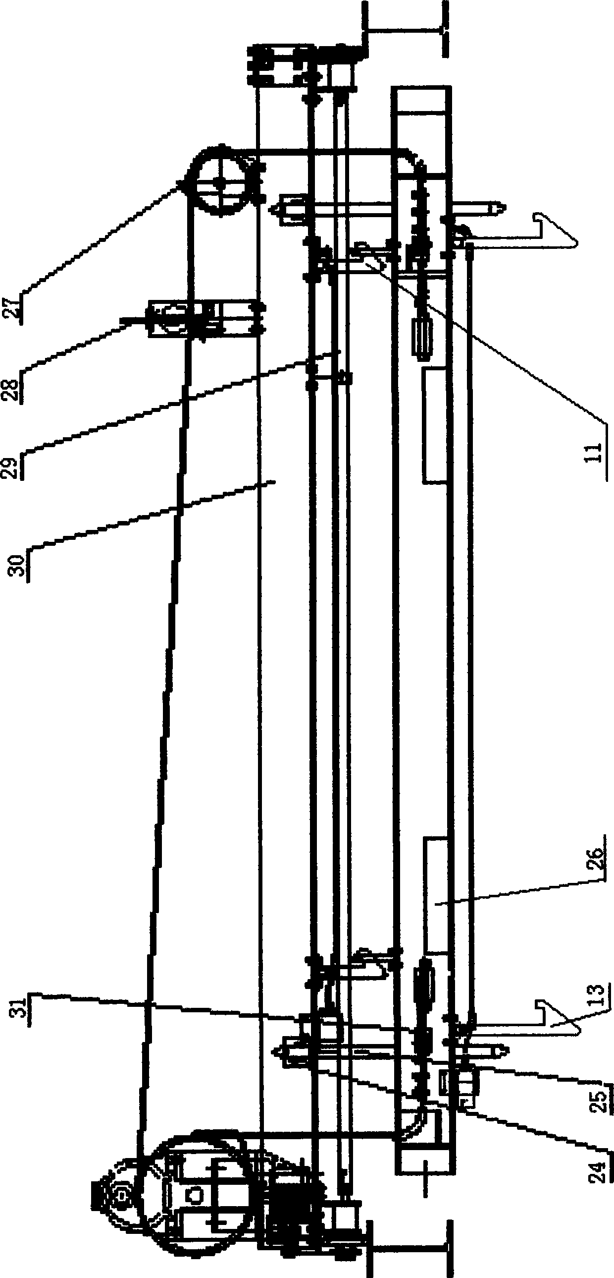 Intellectualized tridimensional storage device