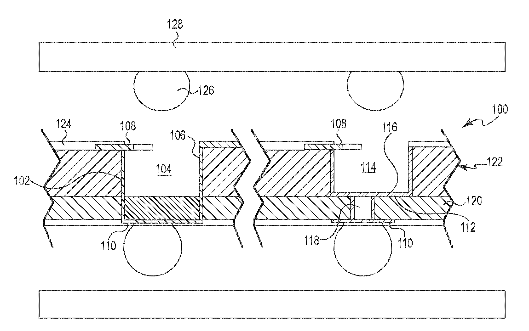 High performance surface mount electrical interconnect with external biased normal force loading