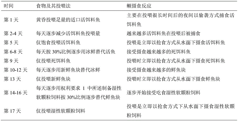 A kind of large-scale breeding method of mandarin fish fingerlings