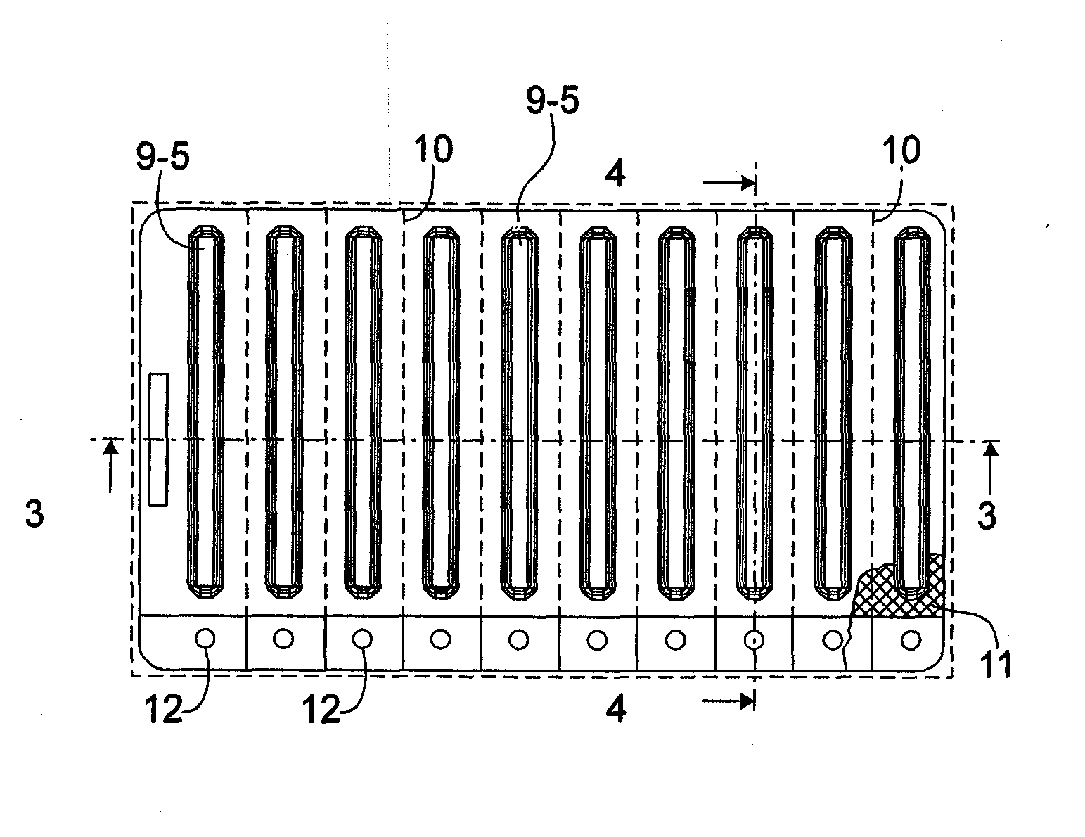 Blistered rapid diagnostic test with incorporated moisture absorbent material