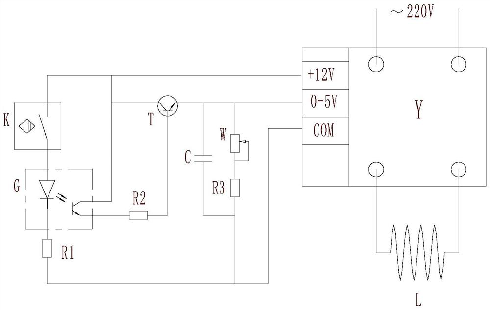 Online demagnetization circuit capable of quickly responding to bearing ring