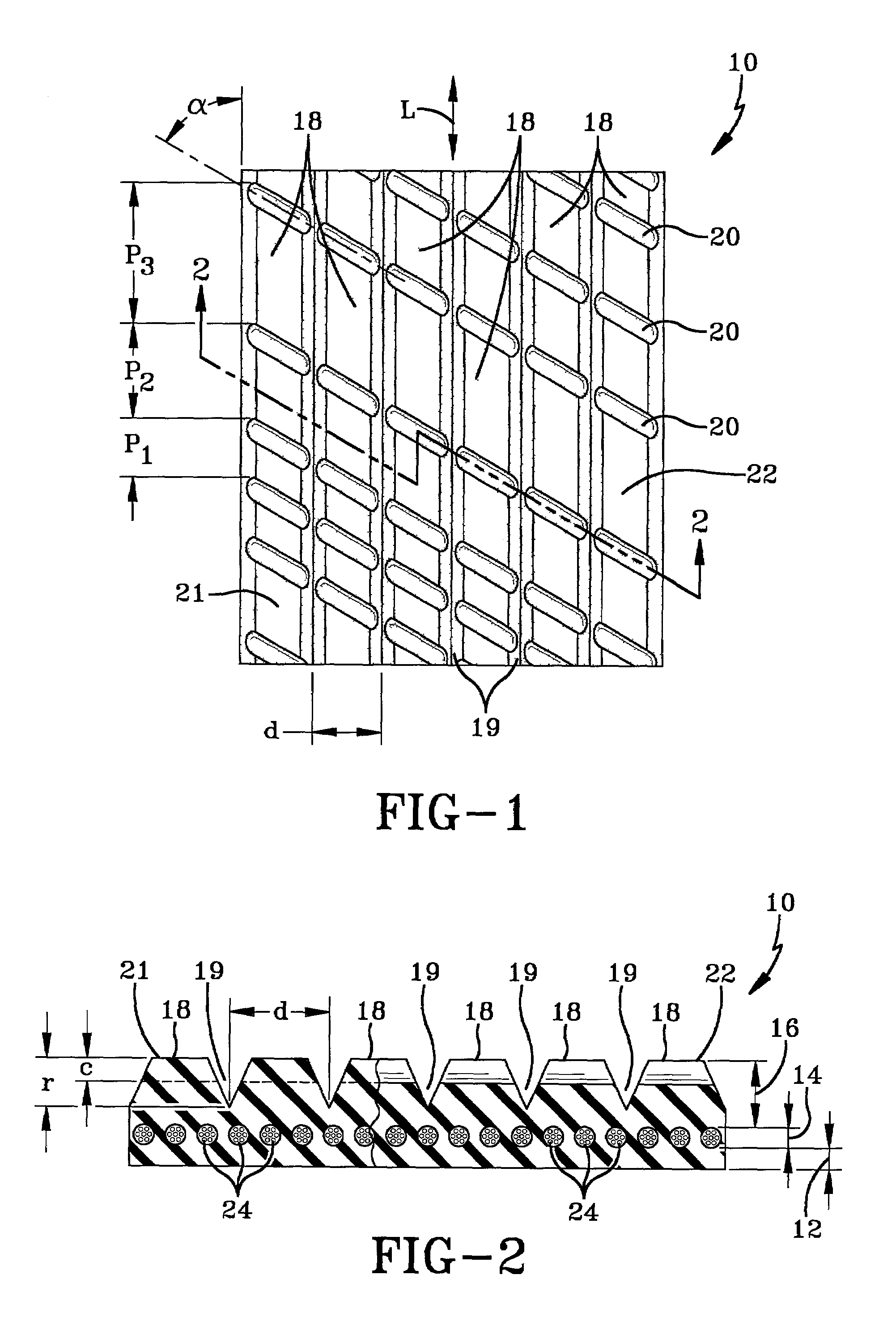 Reduced noise multi-ribbed power transmission belt