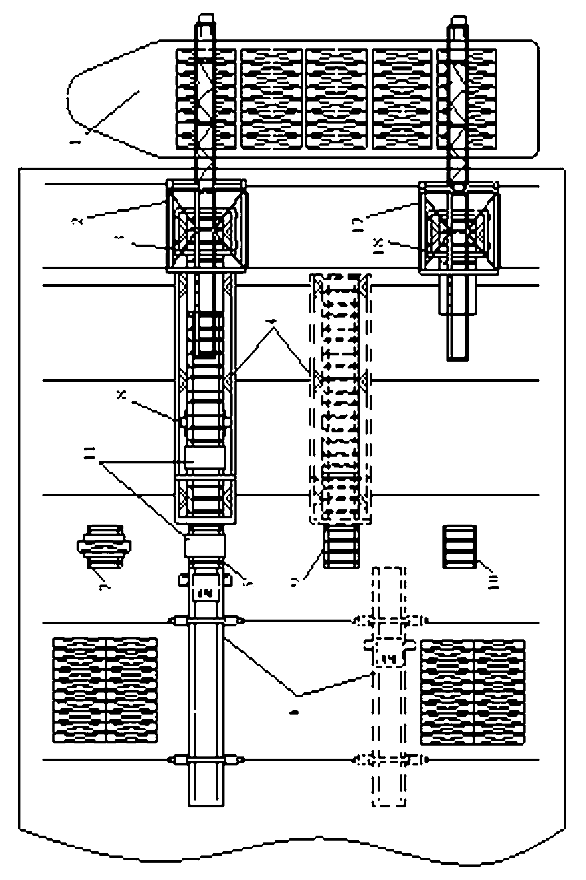 Novel container handling system