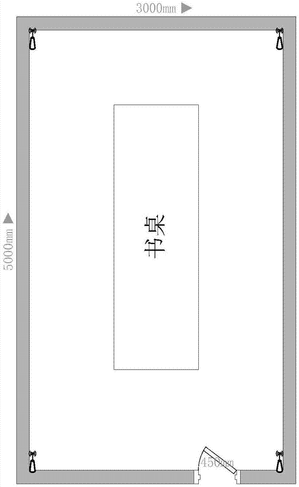 WiFi position fingerprint positioning method based on weighted chi-square distances