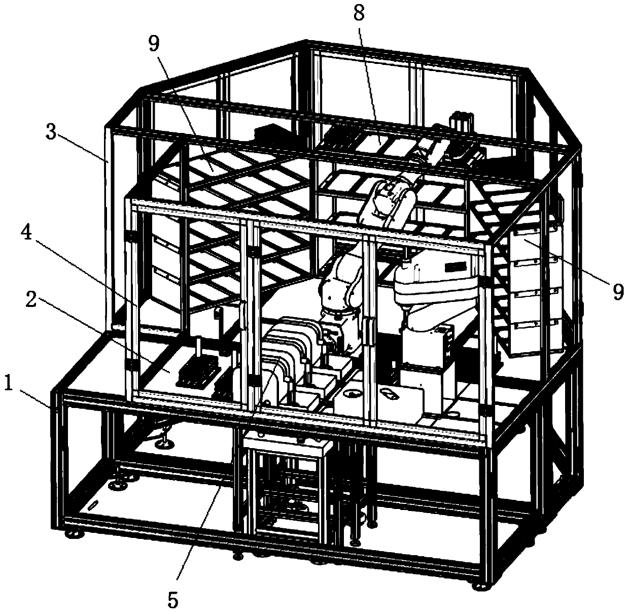 Automatic weighing system and method for solid particle or powder materials