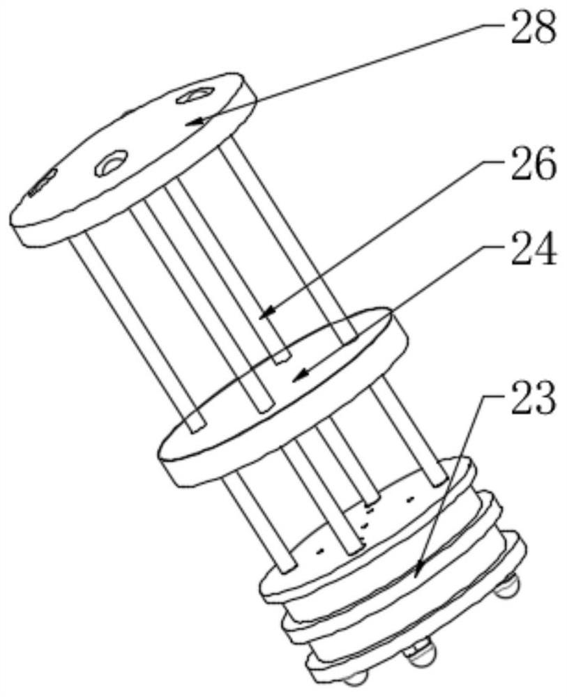 Anti-settling magneto-rheological vibration absorber for high-pressure hydraulic pipeline system and working process of anti-settling magneto-rheological vibration absorber