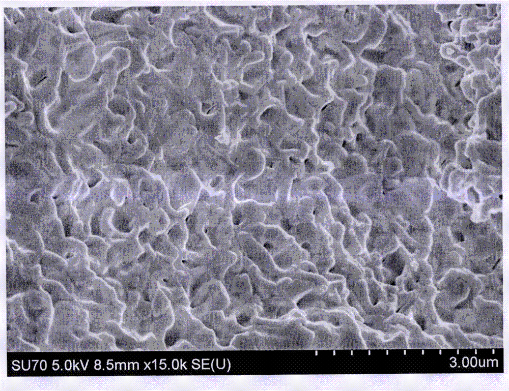 Continuous electron ion quick conductive double-perovskite negative electrode material of potassium ion battery and preparation method for negative electrode material