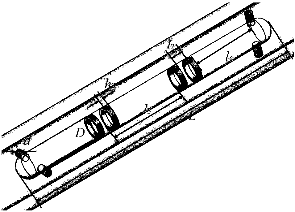 Oil-well low-liquid-producing high-water-containing oil-water-two-phase-flow flow measuring method