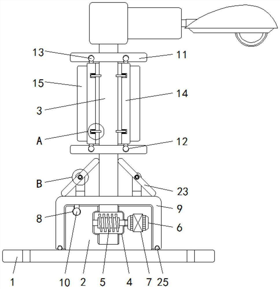 Intelligent street lamp convenient for remote control