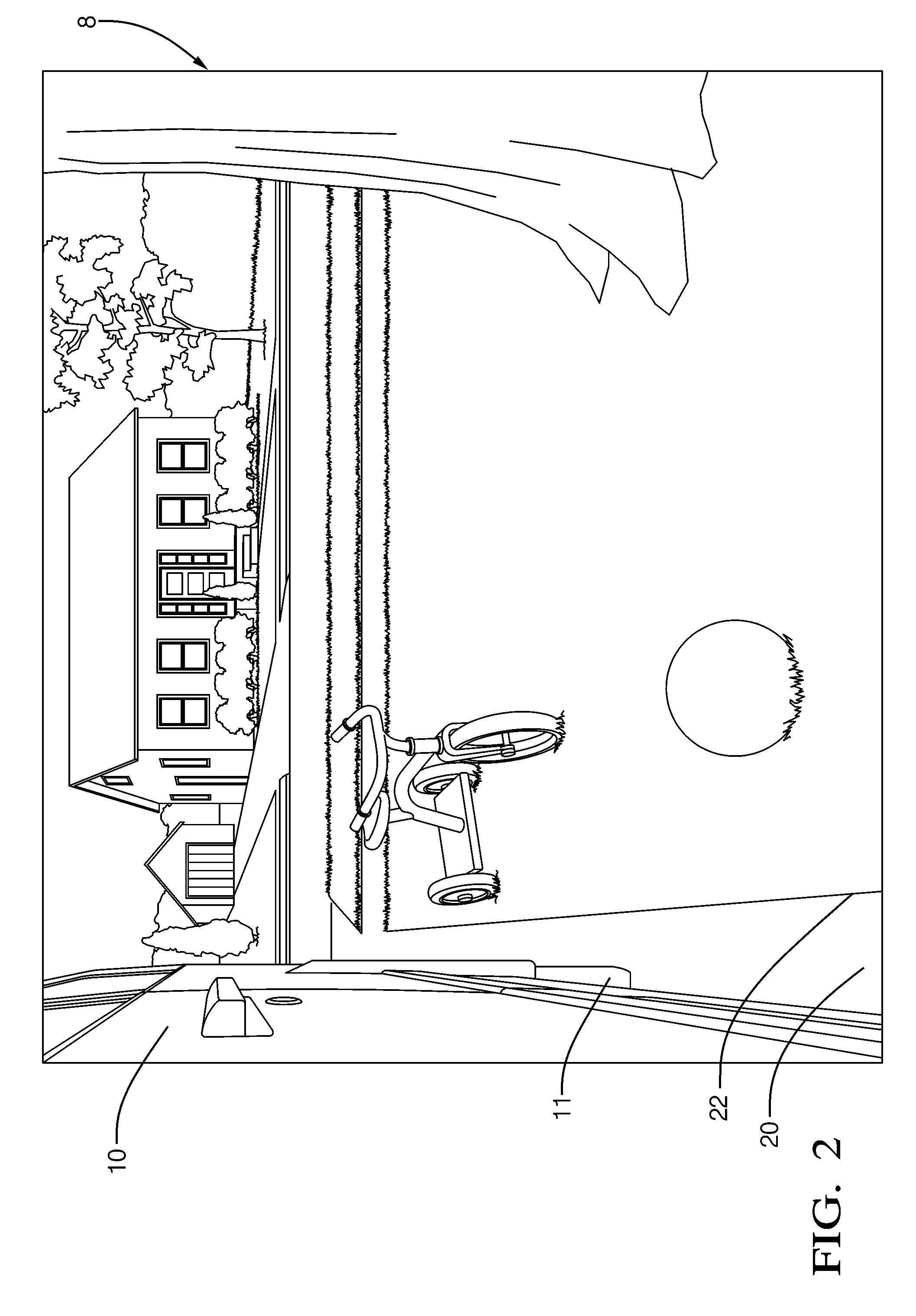 Sideview Vision System Displaying A View Dependent Upon Transmission Selector