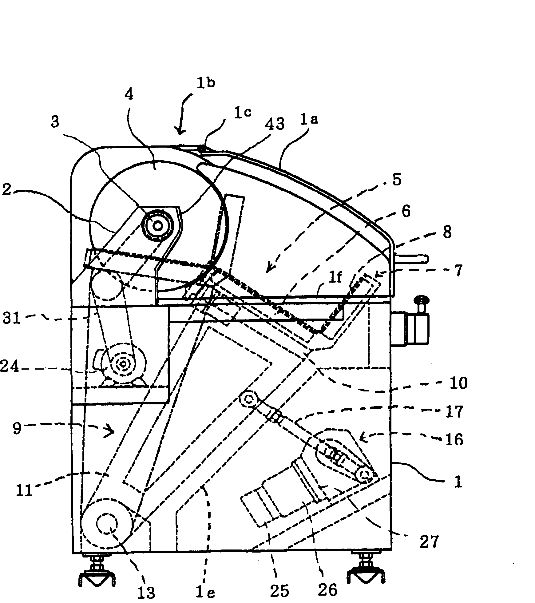 Slicer for edible meat with round cutter