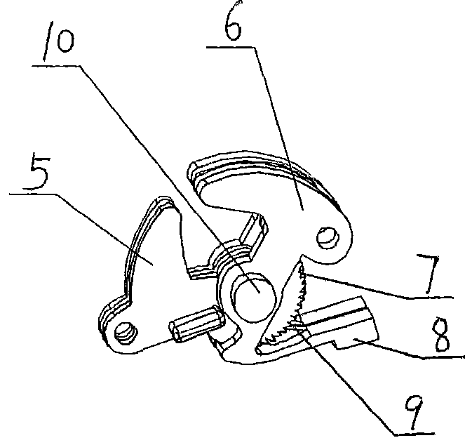 Bladder pressure and/or urethra pressure measuring tube fixer