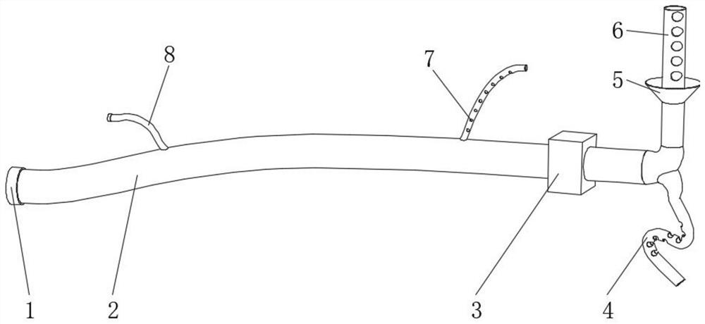 Postoperative sutureless drainage device