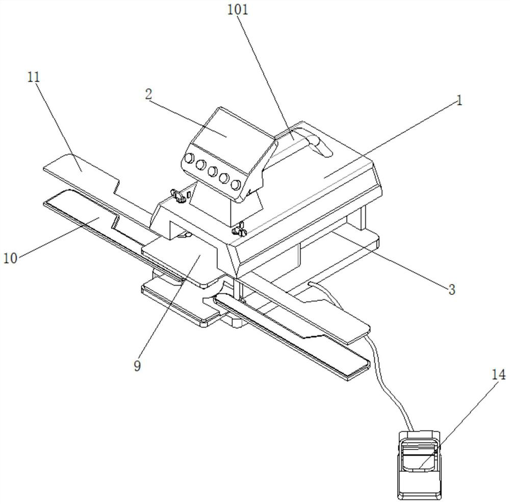 Special blood station heat sealing machine with multi-connector function