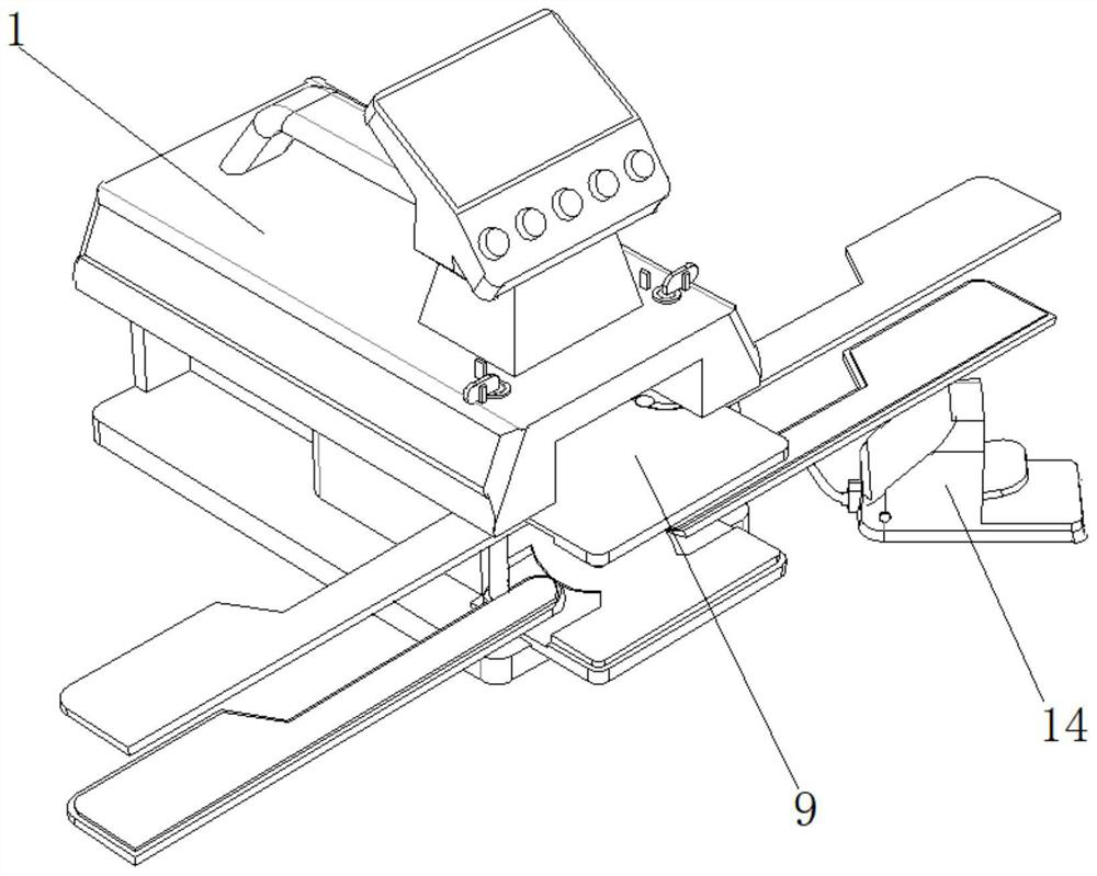 Special blood station heat sealing machine with multi-connector function