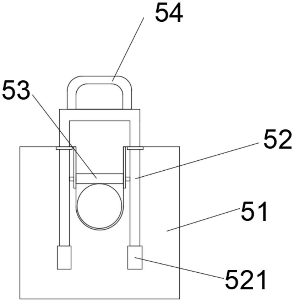 Quick kebab stringing device for kebab processing