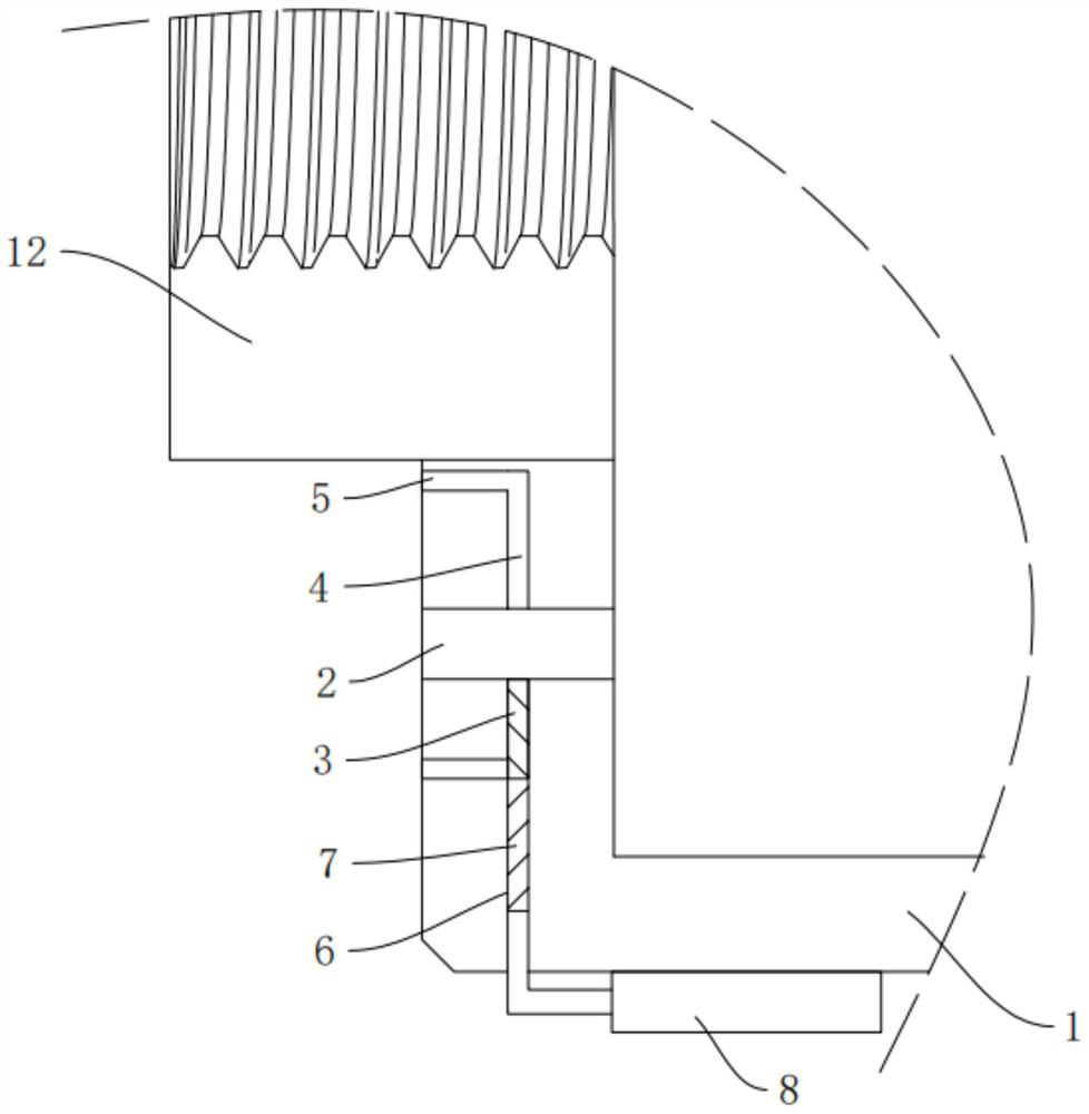 A cylinder device and gas circuit system for non-contact tonometer