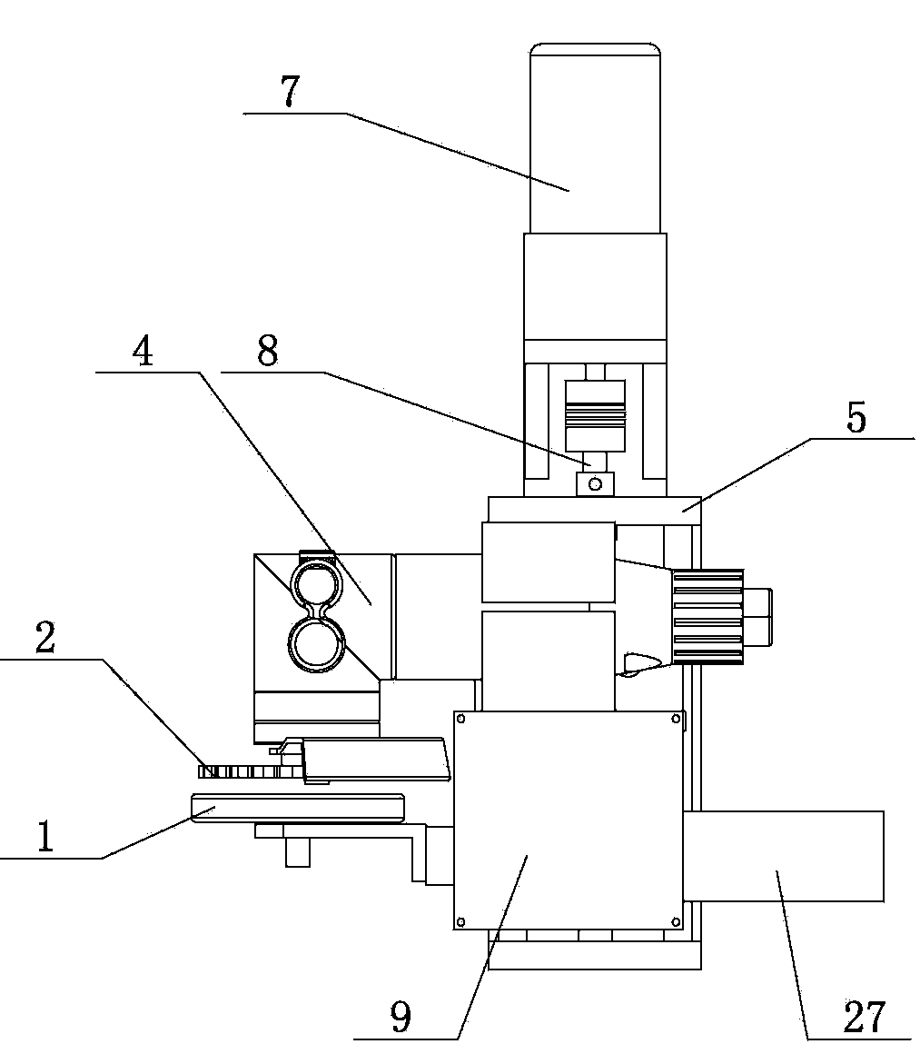 Beveling machine