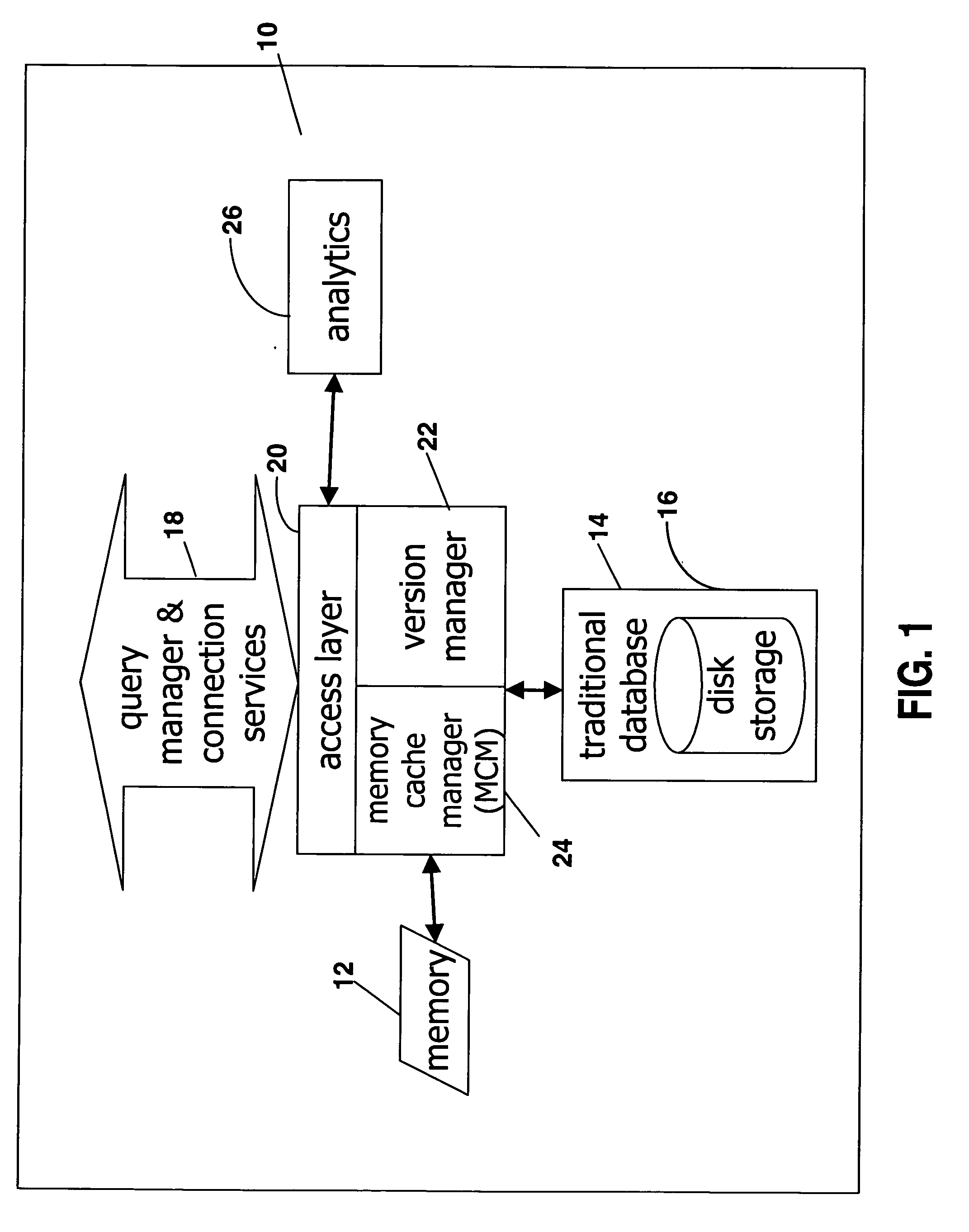 Extended database engine providing versioning and embedded analytics