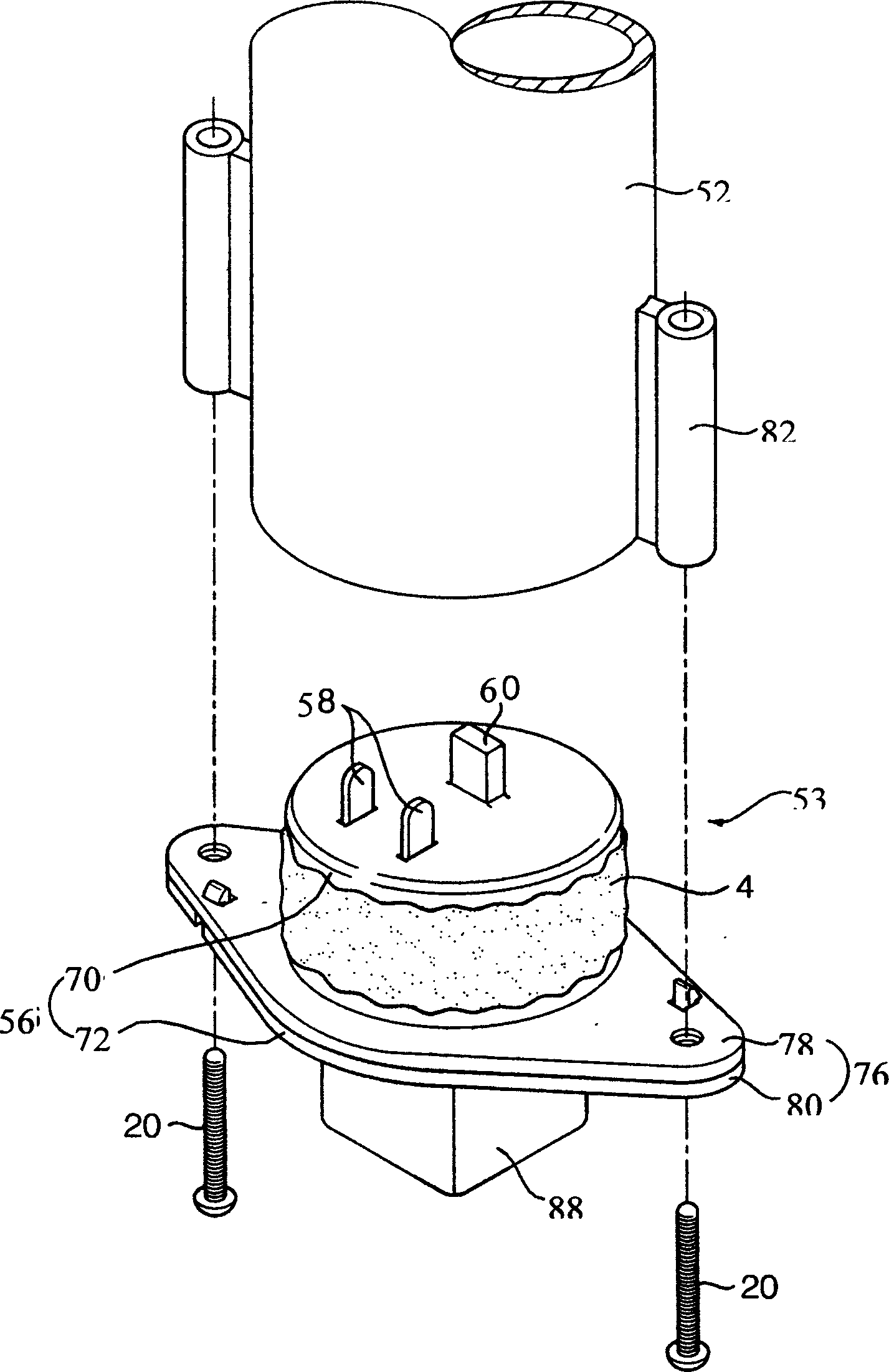 Water leakage preventing structure for hardness sensor of washing machine