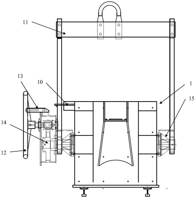 Heat insulation pouring ladle with ladle lining push-out device