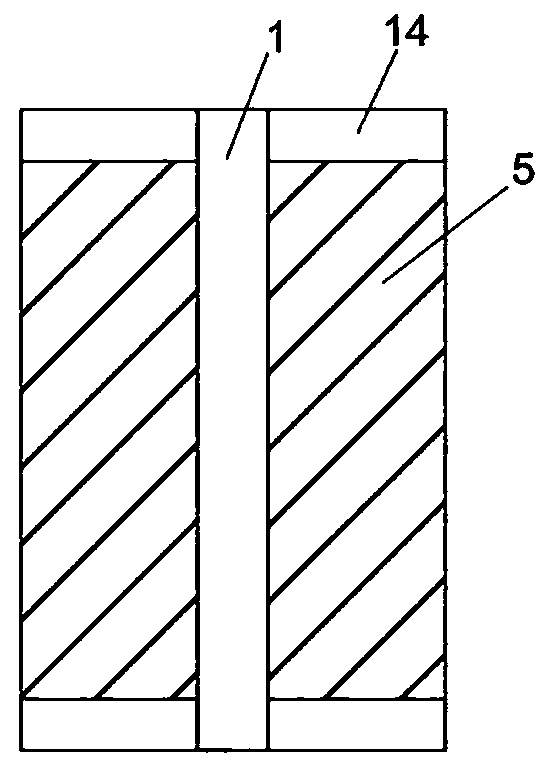 Barrel type tension-compression damper with built-in semicircular wave energy dissipation separation steel plates