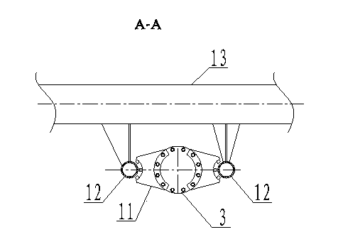 Ocean platform submersible pump winding and unwinding method