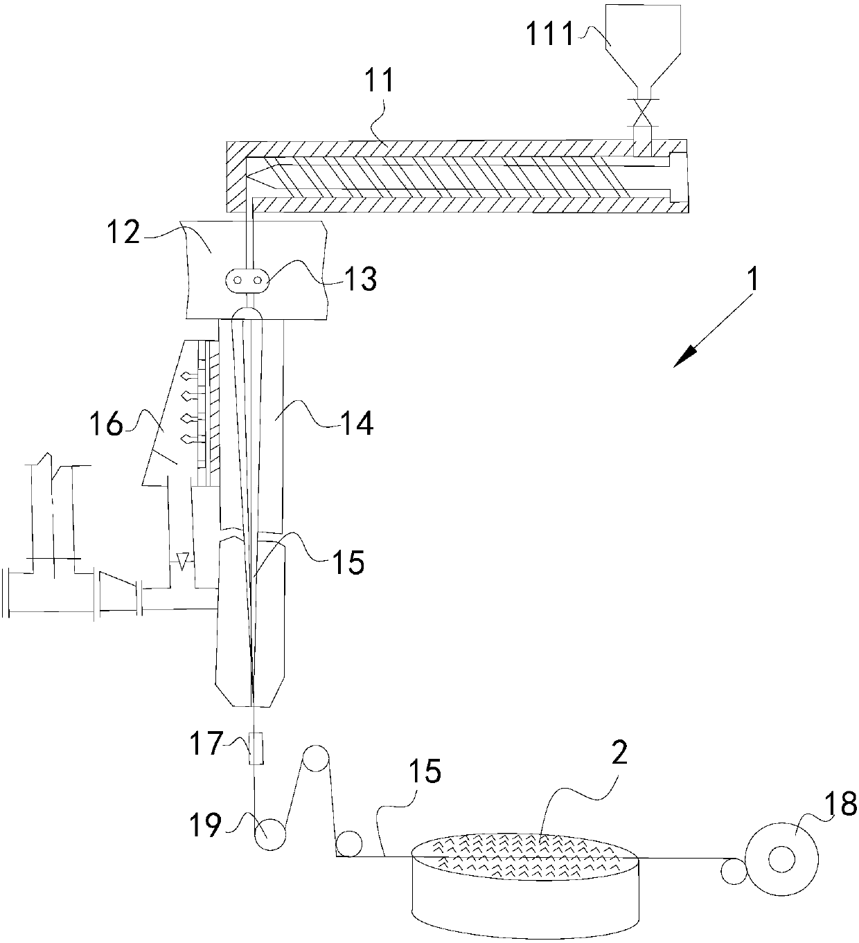 Polyester material recovery and surface mechanical etching method