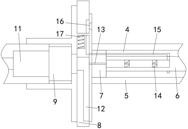 Garlic straw natural fiber antibacterial gauze preparation device and preparation method thereof