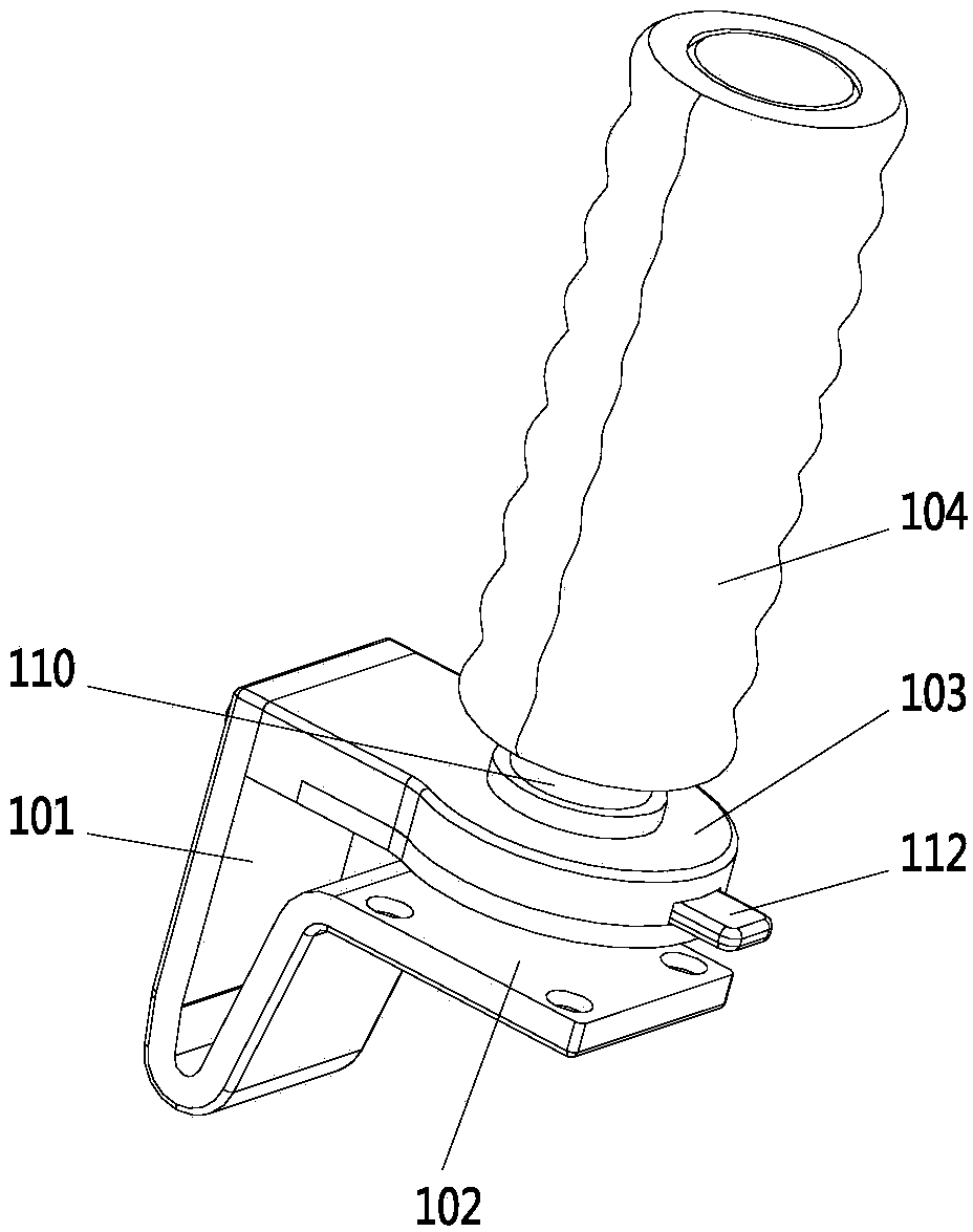 Upper limb coordinating rehabilitation training device