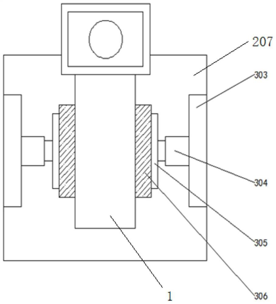 Distance testing device for measuring temperature accuracy of infrared forehead thermometer