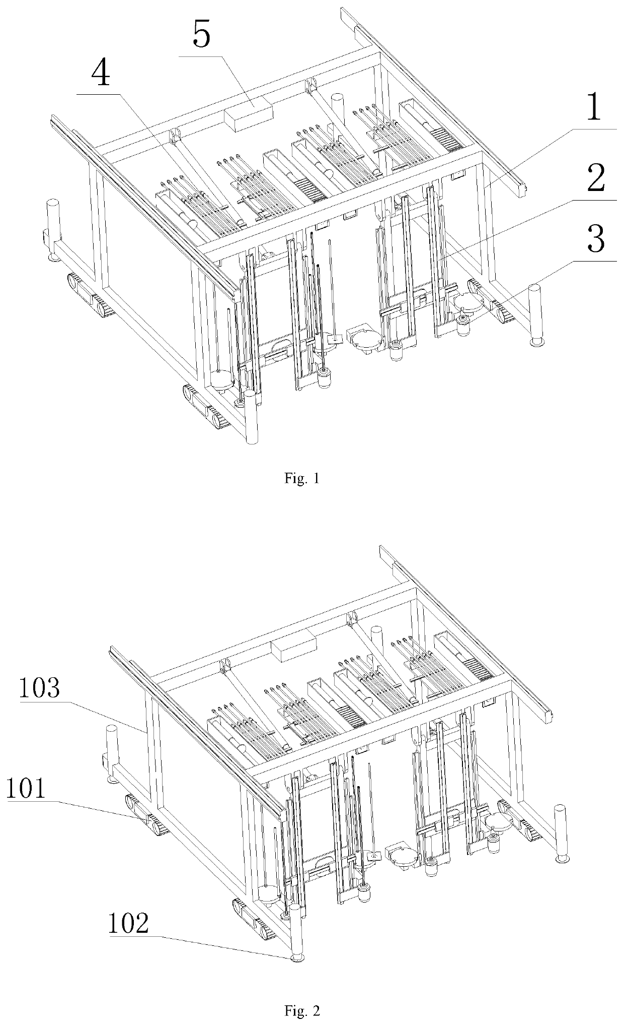 Anchoring apparatus and operation method thereof