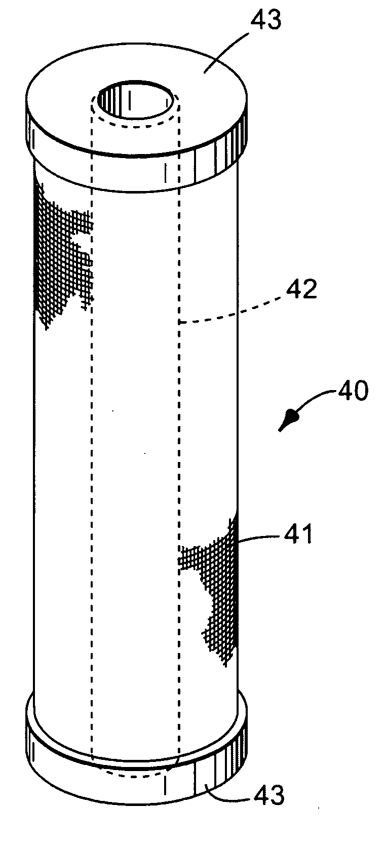 Composite filtration article